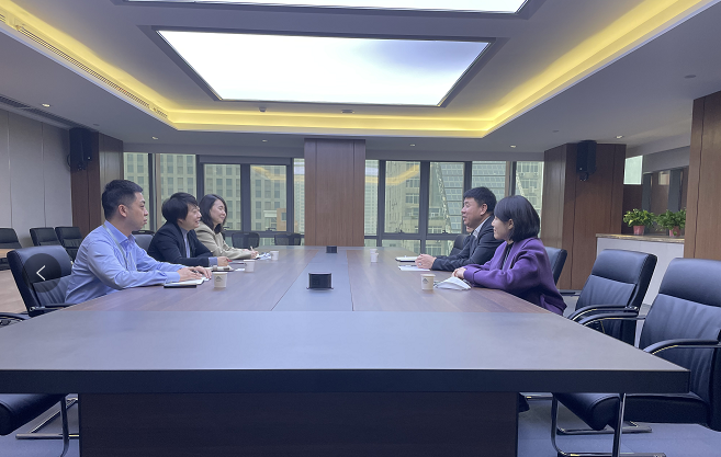 產業基金管理公司與大西安產業基金參股基金 興和成一行開展交流座談
